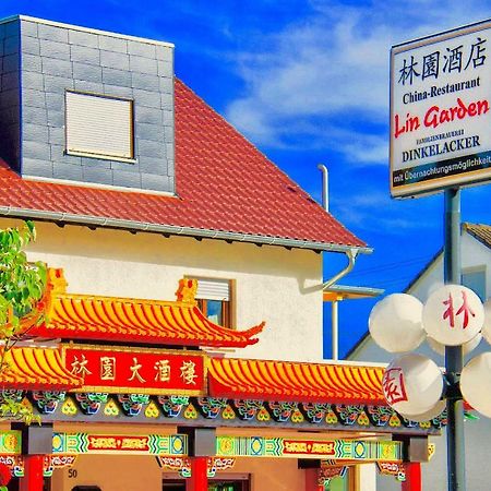 Gaststaette Lin Garden Hotel Untergruppenbach Eksteriør billede