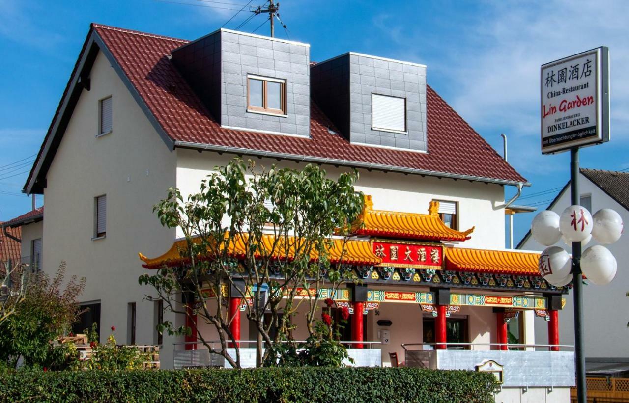 Gaststaette Lin Garden Hotel Untergruppenbach Eksteriør billede